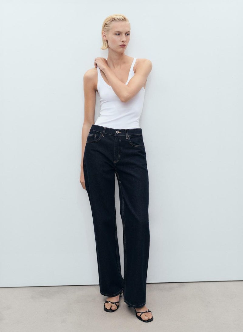 MANGO Cotton Top With Straps  - Image 5