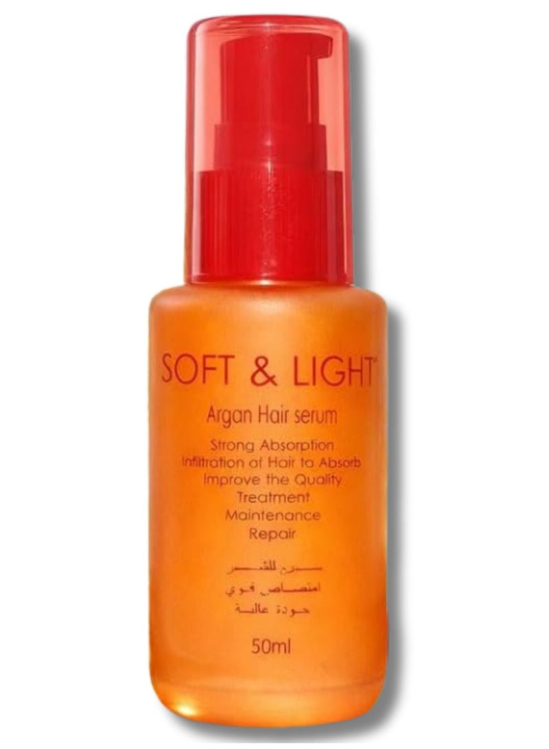 Starky Soft & Light Hair Serum With Argan Oil 50ml - Image 2