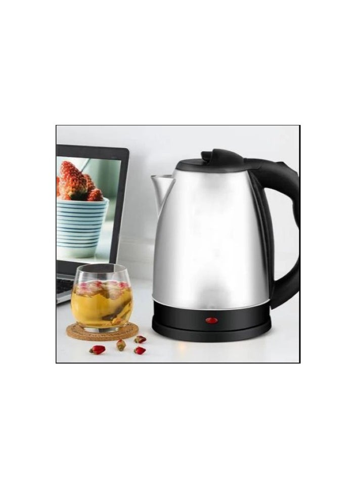 Denx Electric Kettle 1.8L Stainless Steel – Fast Boiling, Auto Shut-Off, Bpa-Free, Cordless Design, 1500W Power For Tea, Coffee, And Hot Water - Image 3