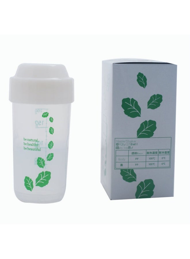 نيمي كوب خلط مسحوق البروتين - سعة 200 مل - Image 4