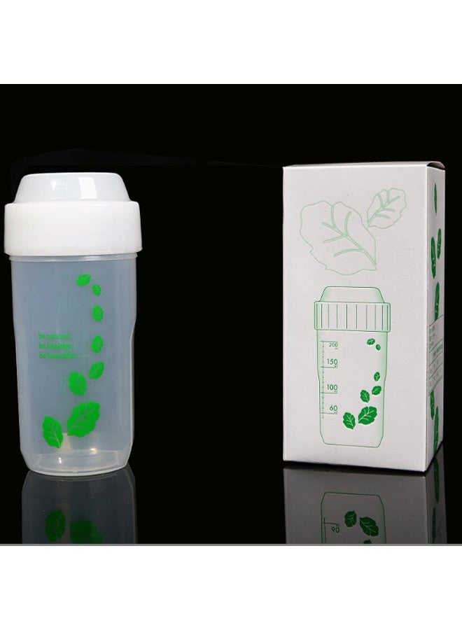 نيمي كوب خلط مسحوق البروتين - سعة 200 مل - Image 2