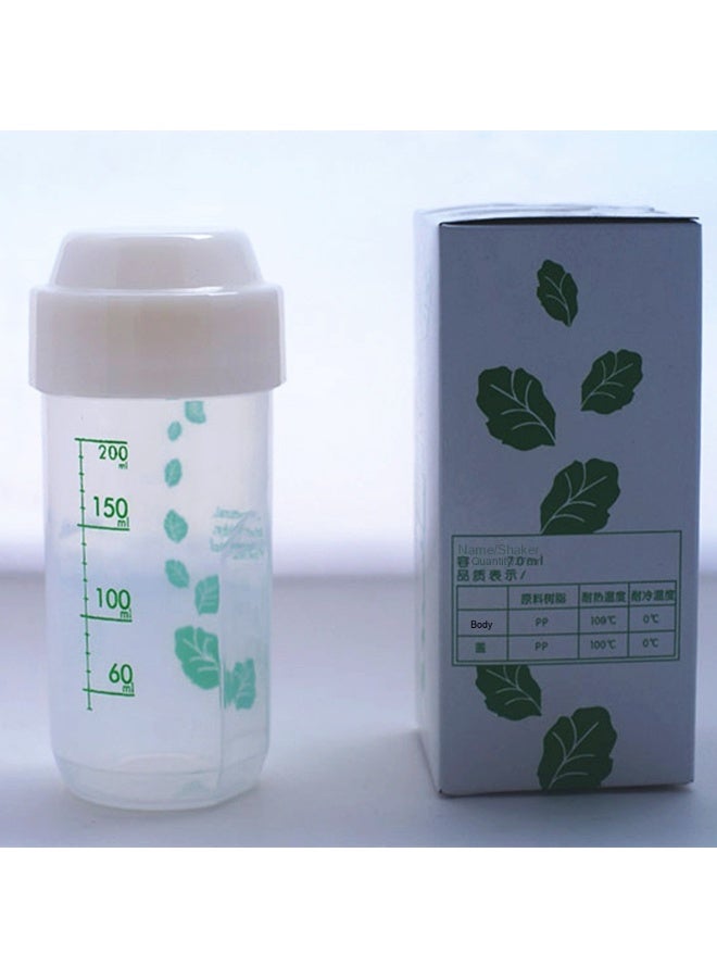 نيمي كوب خلط مسحوق البروتين - سعة 200 مل - Image 1