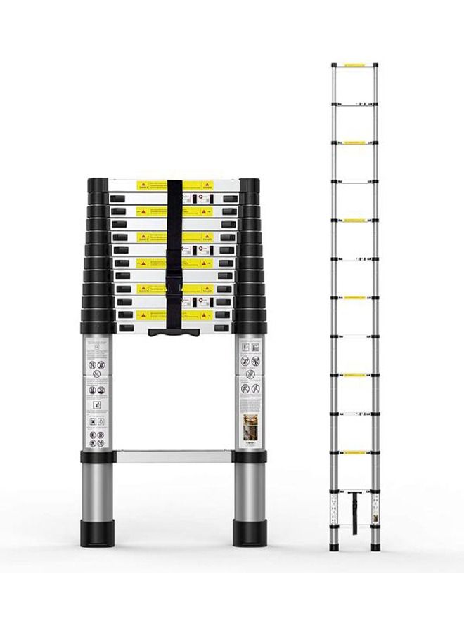 في تي سي سلم تلسكوبي 3.8 متر من الألومنيوم محمول متعدد الأغراض - Image 1
