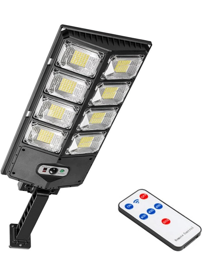 Toy Box Solar Street Lights 336 LED Super Bright Solar LED Light Outdoor Street Lamp 3 Light Mode Motion Sensor IPX4 Waterproof Light for Garage ,Garden Street(W789B-4) - Image 1