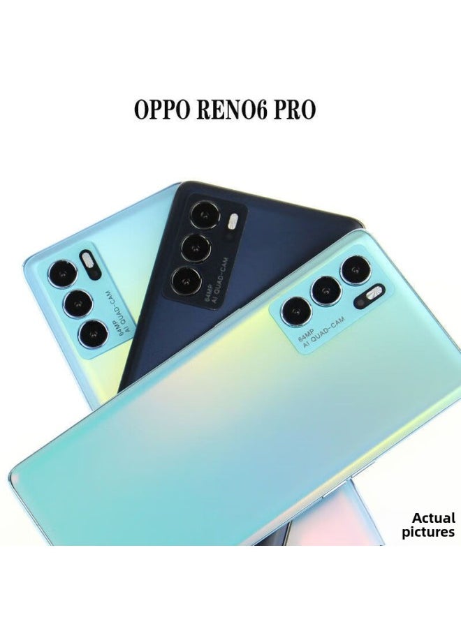 Generic - BA Gang Mobile Phone Model Is Suitable For OPPOreno6 Mobile Phone Model Simulation Startup Bright Screen Model Machine Domestic Type-Applicable Models:Reno6Pro Night Sea Black-domestic Model Random - Image 1