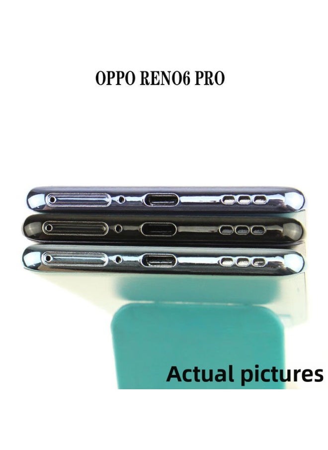 Generic - BA Gang Mobile Phone Model Is Suitable For OPPOreno6 Mobile Phone Model Simulation Startup Bright Screen Model Machine Domestic Type-Applicable Models:Reno6Pro Night Sea Black-domestic Model Random - Image 1