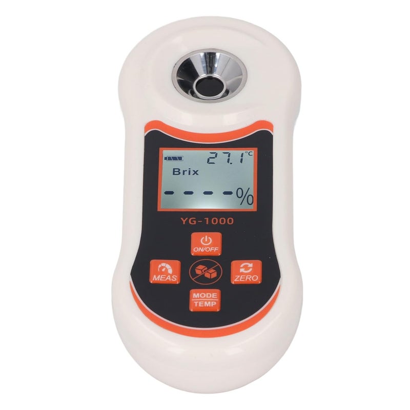 Global mainstream design picks Digital Sugar Refractometer, 0 to 60% Smart Brix Refractometer with 10 to 40℃ ATC, Backlit, Portable Sugar Content Meter for Fruits,Vegetables,Drinks,Coffee Multi-goal comprehensive design Multi-price design picks Bulk order available stock Cleaner resistant General compatible design Multi-use well optimized build Multi-market varied design options High in-demand commodity Light & heavy use compatible Ideal for home use Modern color selections Indoor outdoor all-purpose fit Full buyer satisfaction Category latest innovation High precision lightweight material Affordable purchase options Easy assemble alternatives Periodic restock local Organized shipment arrange KSA approved quality Popular practical build All-item matching trendy build Oil resistant Elegant appearance - Image 3