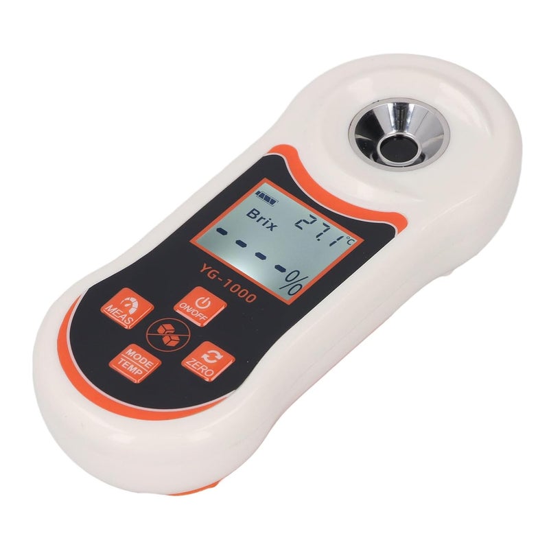 Global mainstream design picks Digital Sugar Refractometer, 0 to 60% Smart Brix Refractometer with 10 to 40℃ ATC, Backlit, Portable Sugar Content Meter for Fruits,Vegetables,Drinks,Coffee Multi-goal comprehensive design Multi-price design picks Bulk order available stock Cleaner resistant General compatible design Multi-use well optimized build Multi-market varied design options High in-demand commodity Light & heavy use compatible Ideal for home use Modern color selections Indoor outdoor all-purpose fit Full buyer satisfaction Category latest innovation High precision lightweight material Affordable purchase options Easy assemble alternatives Periodic restock local Organized shipment arrange KSA approved quality Popular practical build All-item matching trendy build Oil resistant Elegant appearance - Image 5