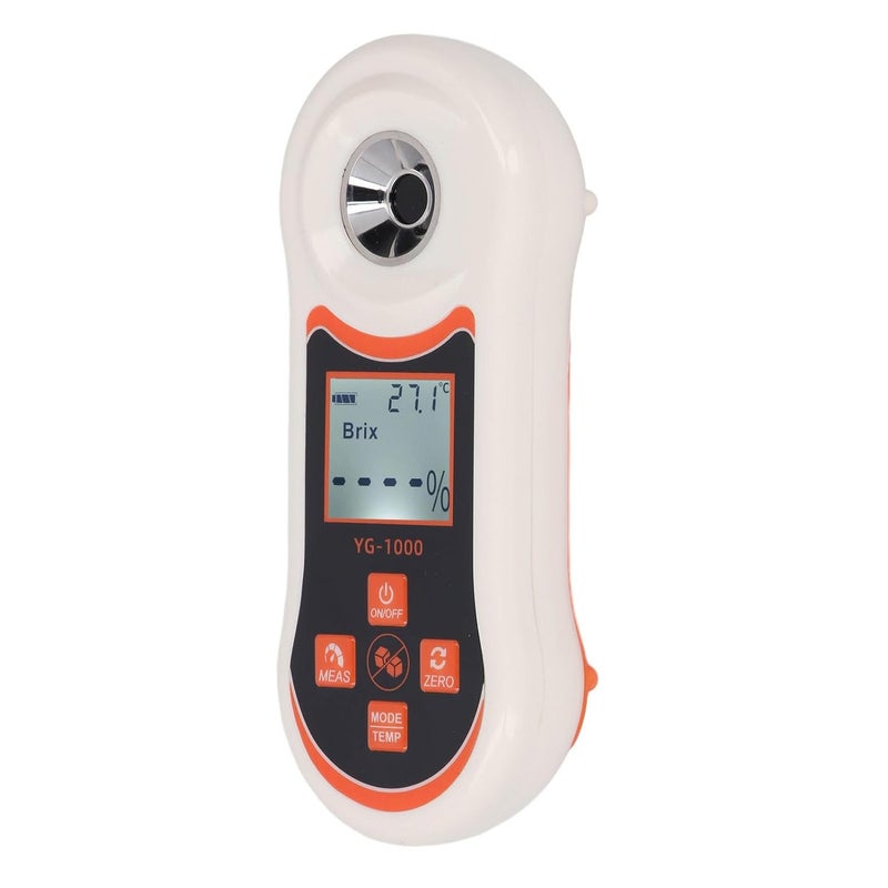 Global mainstream design picks Digital Sugar Refractometer, 0 to 60% Smart Brix Refractometer with 10 to 40℃ ATC, Backlit, Portable Sugar Content Meter for Fruits,Vegetables,Drinks,Coffee Multi-goal comprehensive design Multi-price design picks Bulk order available stock Cleaner resistant General compatible design Multi-use well optimized build Multi-market varied design options High in-demand commodity Light & heavy use compatible Ideal for home use Modern color selections Indoor outdoor all-purpose fit Full buyer satisfaction Category latest innovation High precision lightweight material Affordable purchase options Easy assemble alternatives Periodic restock local Organized shipment arrange KSA approved quality Popular practical build All-item matching trendy build Oil resistant Elegant appearance - Image 1
