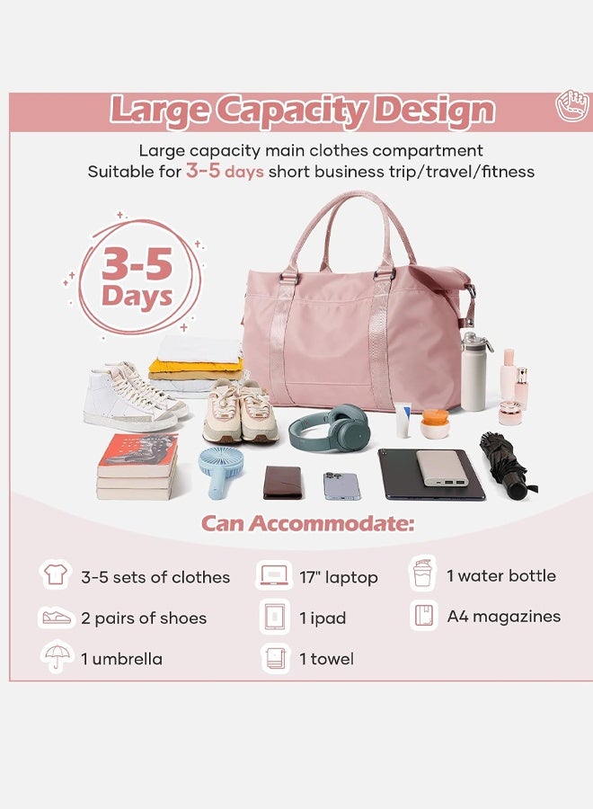 Fashion travel bag large capacity sports bag, portable luggage bag, travel handbag, dry and wet separation handbag - Image 5