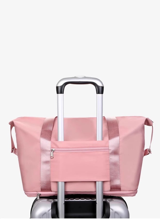 Fashion travel bag large capacity sports bag, portable luggage bag, travel handbag, dry and wet separation handbag  - Image 5