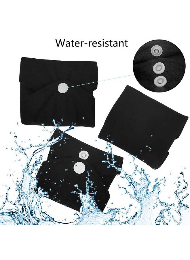 TopDirect Reusable Bamboo Sanitary Towels Pads, TopDirect 8 Pack Medium & Large (9.06" & 11.02") Heavy Flow Night Pads Washable Cloth Menstrual Pad with Wet Bag for Women - Image 5