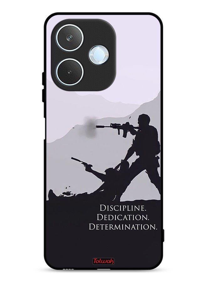 Tolwak Oppo A5 Pro Protective Case Cover Discipline Dedication Determination - Image 1