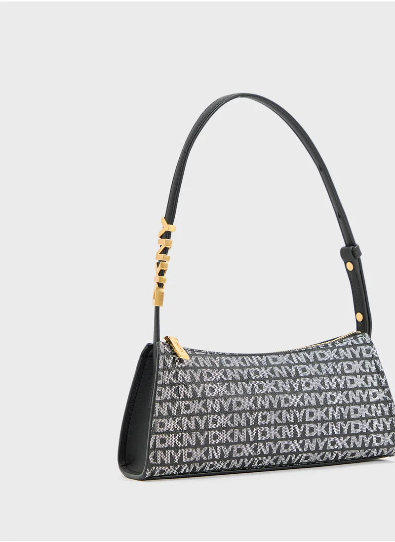 DKNY Avril Top Handle Zip Through Satchel