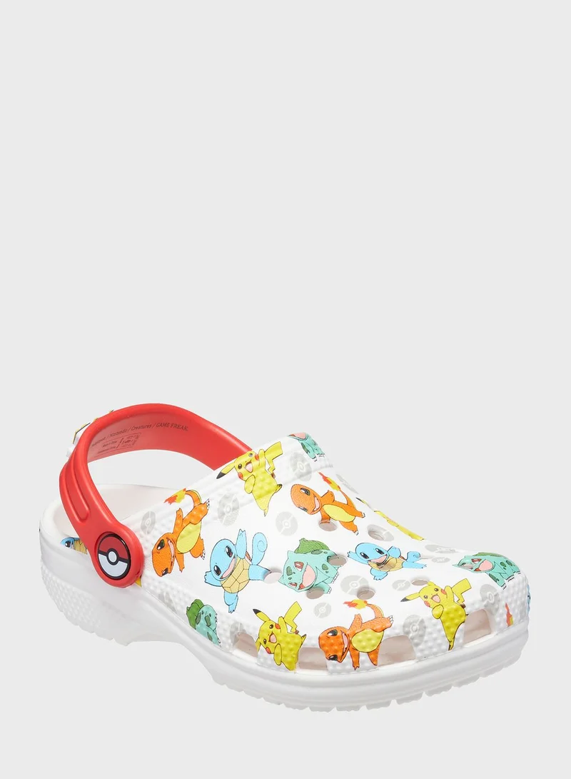 crocs Kids Classic Pokemon Clog Sandals