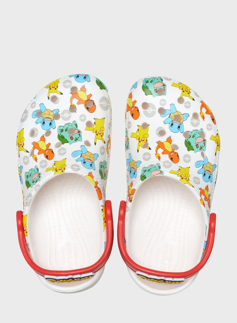 crocs Kids Classic Pokemon Clog Sandals