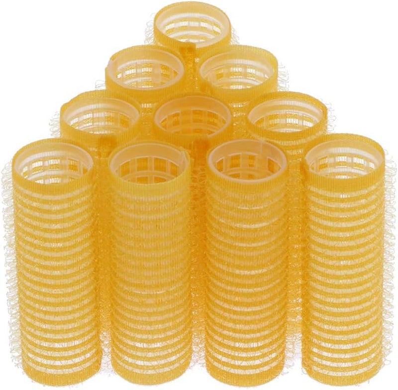 كلاراكو ١٠ بكرات شعر ذاتية التثبيت، بكرات تصفيف الشعر، تصميم لاصق للشعر، للاستخدام المنزلي أو في صالونات التجميل (٨ أحجام: صغير/متوسط/كبير) ٢٠ مم - Image 3