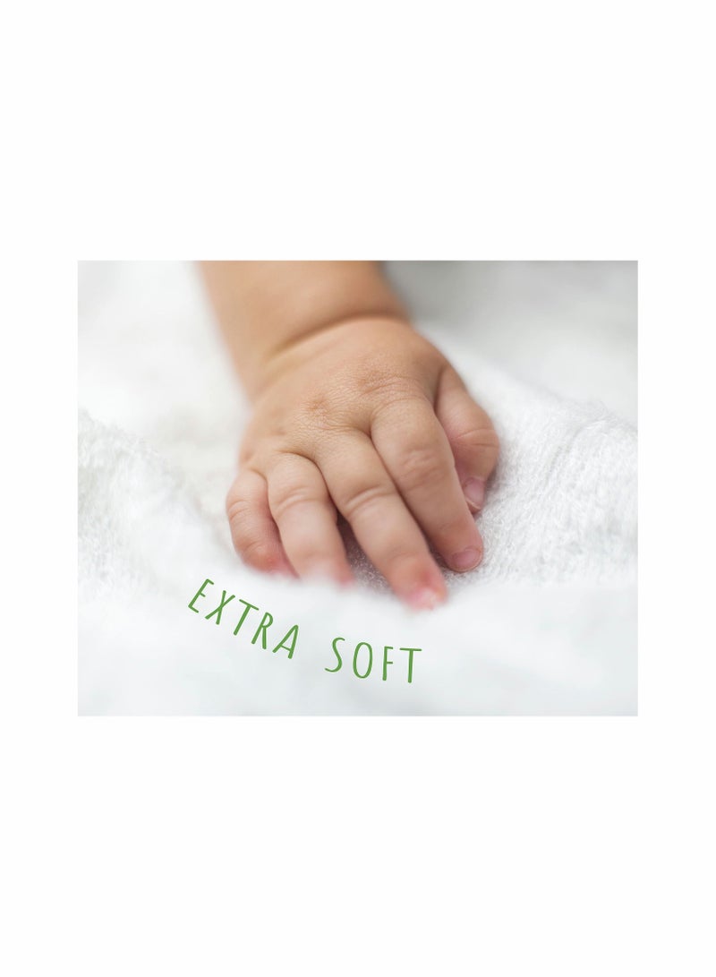 Y&D Bamboo Hooded Towel for Kids Babies, Soft Thick Absorbent Bear Ears with Hood Newborn Essentials, Ultra Bath Towels Boys and Girls Toddlers (White) - Image 4