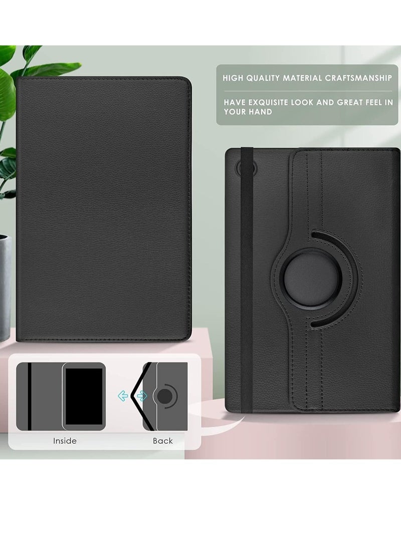 Case Compatible with Galaxy Tab A8 10.5" Case (SM-X200/X205/X207), Galaxy Tab A8 Case 10.5 inch,Auto Sleep/Wake 360° Rotating Stand Folio Leather Case for Tab A8 2022