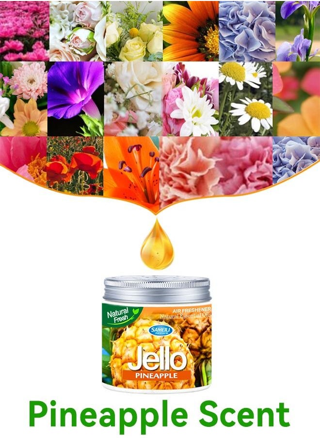 SAMEILI Air Freshener - Pineapple Scent - Odor Eliminator -Scent Freshener - Room, Closets, Bathrooms, Car - 220g  - Image 2