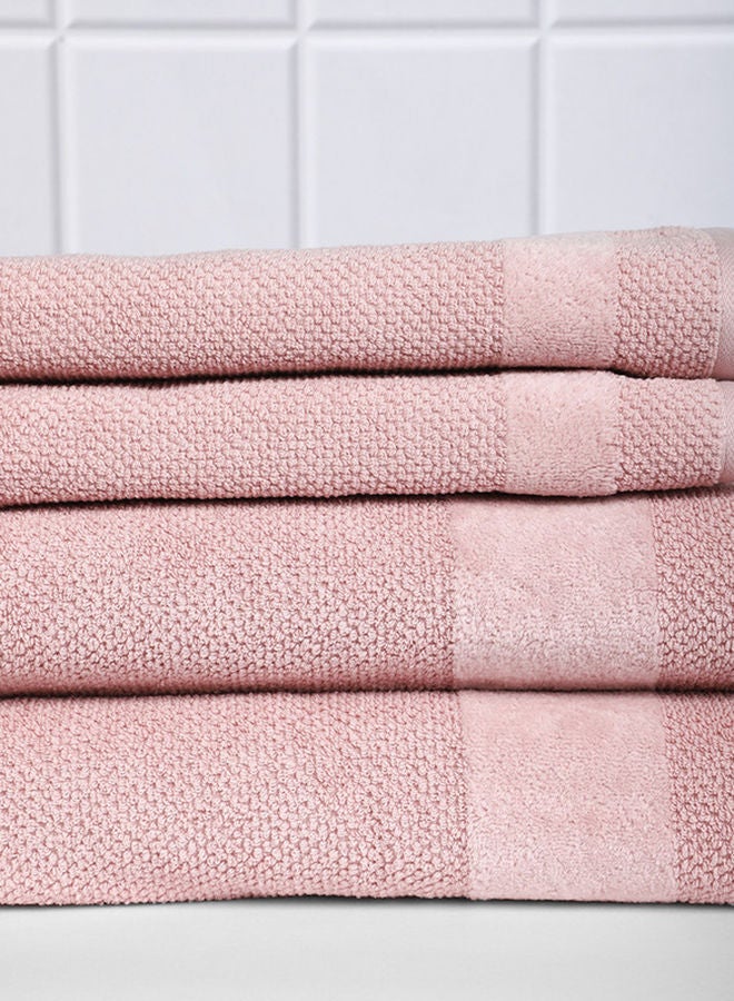 Raymond Home Towel Gift Sets 600 GSM 2 Bath & 2 Hand Towels Super Soft  Pure Cotton (75 x 150 cm(2) + 40 x 60 cm (2)) Towel - Image 5