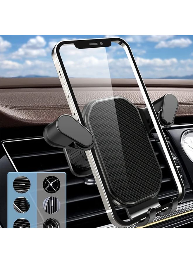 Gravity Car Phone Holder Air Vent Clip Mount for 4 7 to 6 7 Inch Mobile Devices - Image 1