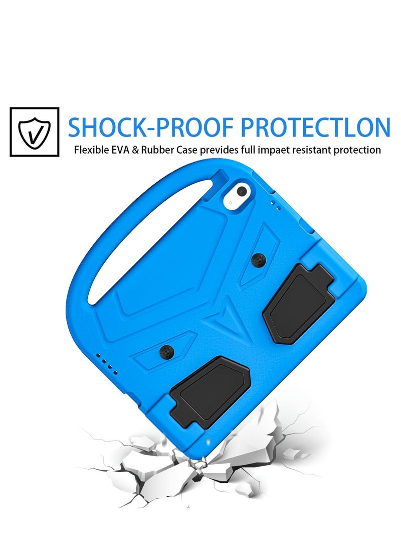 GULFLINK Lightweight Kids Friendly Shockproof Handle Stand Cover Case for ipad 10th 10.9 inch 2022（A2757/A2777）Blue  - Image 4