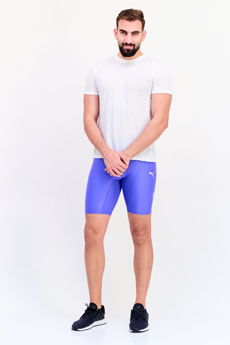 PUMA Men Sportswear Fit Yoga Shorts, Lilac  - Image 4