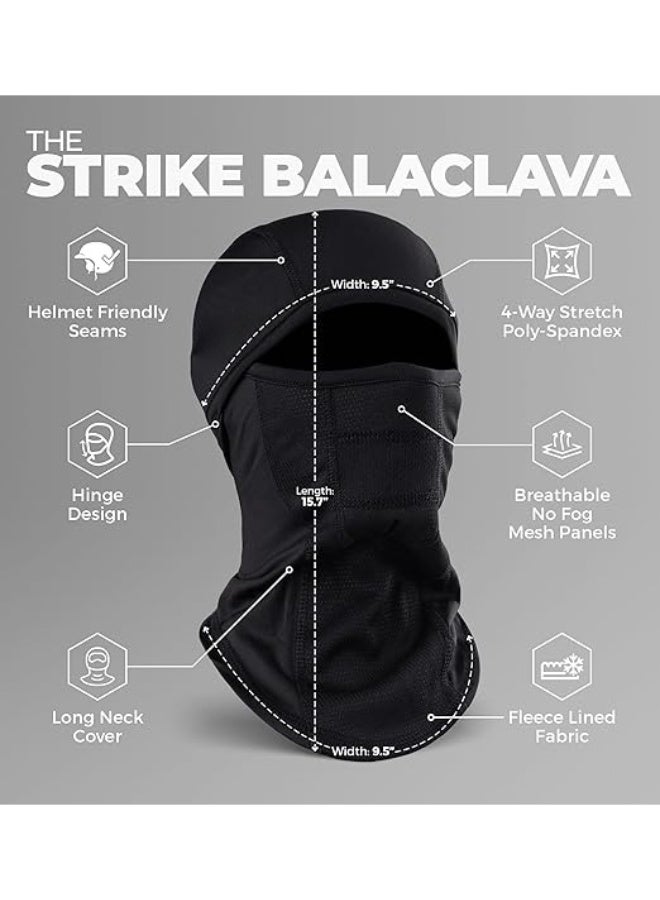 Ski Mask - Winter Face Mask for Men & Women - Cold Weather Gear for Skiing, Snowboarding & Motorcycle Riding - Image 2
