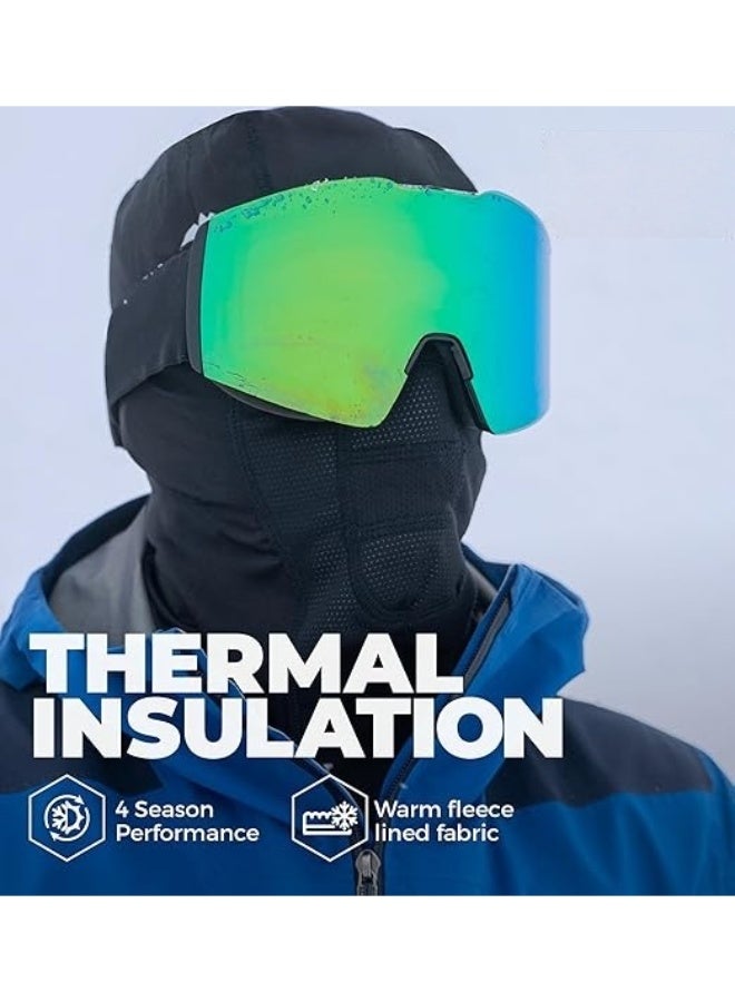 Ski Mask - Winter Face Mask for Men & Women - Cold Weather Gear for Skiing, Snowboarding & Motorcycle Riding - Image 4