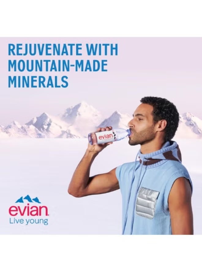 Evian Natural Mineral Water Sports Cap 750ml × 12 Piece - Image 4