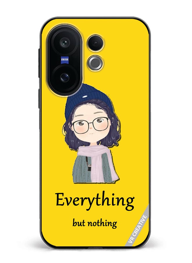 Protective Case Cover For Vivo X200 FE Everything But Nothing Design Multicolour