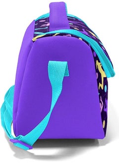 CORAL HIGH Kids Purple Volleyball Patterned Thermo Lunchbox 11776  - Image 1