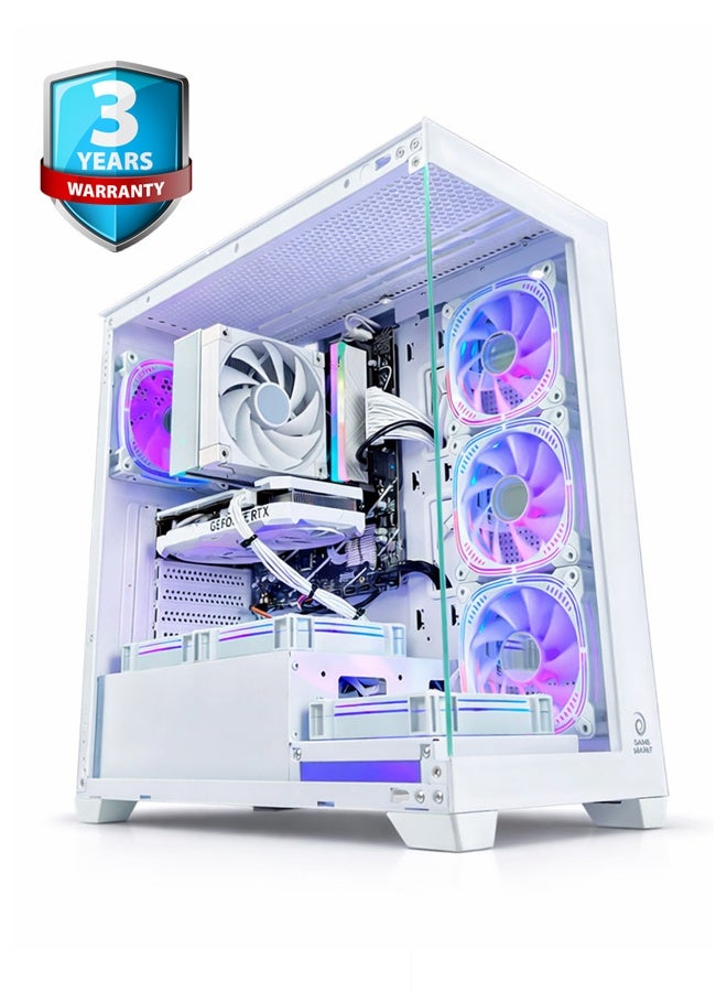 Game Sekret كمبيوتر ألعاب Nova – معالج Intel Core i5-14400F | بطاقة رسومات GeForce RTX 5060 بسعة 8 جيجابايت | ذاكرة DDR4 بسعة 16 جيجابايت – قرص NVMe SSD بسعة 1 تيرابايت | مبرد هوائي – لوحة أم H610 – مزود طاقة 650 واط بمعيار 80+ | WiFi – Bluetooth – نظام Windows 11 Pro | كمبيوتر مكتبي Game Sekret | ضمان لمدة 3 سنوات - Image 1