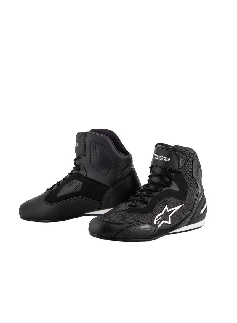 Alpinestars Alpinestars Men's Faster-3 Rideknit Motorcyle Riding Shoe, Black - Image 2