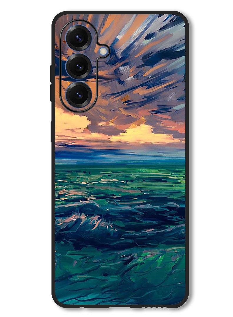 Theodor Case Compatible with Samsung Galaxy A56 Protection Shockproof Bumper Cover Landscape - Image 1