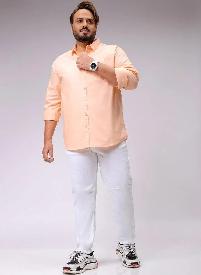 HARDSODA  Men Plus Size Carrot Fit Solid Mid-Rise Stretchable Jeans for Men | Best Price UAE