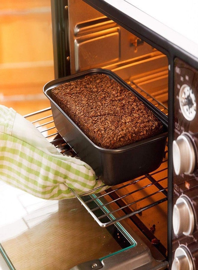SCILLA Bread Loaf Pan | Aluminium Non-Stick Coated Baking-Tray | Bake Ware Loaf Pan (Set of 1 - Black) - Image 3