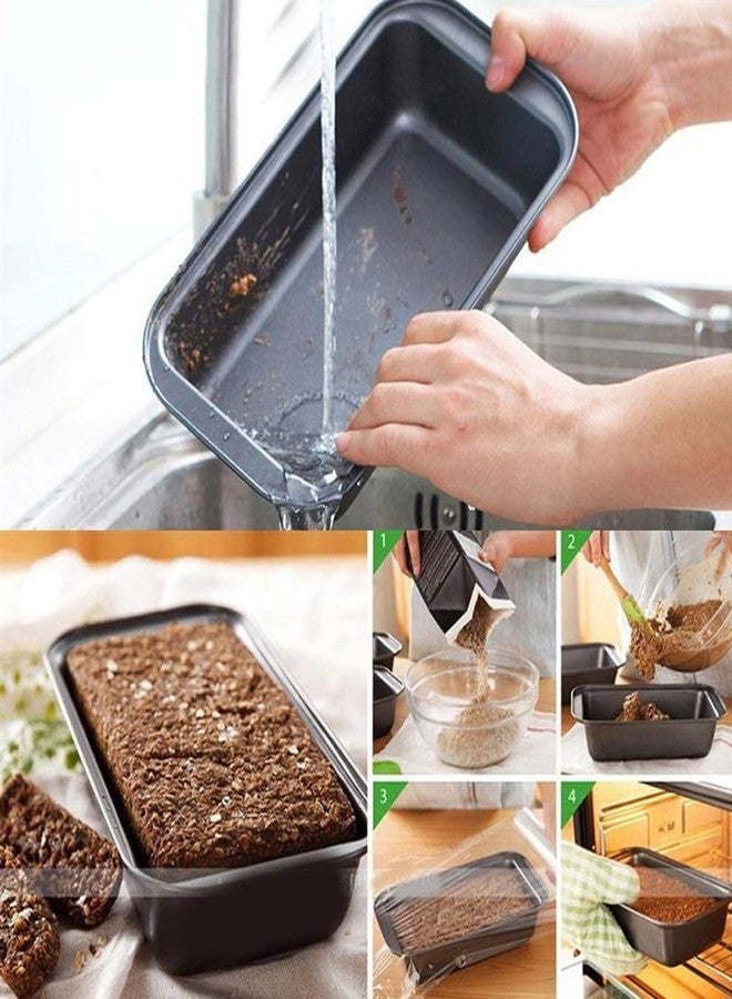 SCILLA Bread Loaf Pan | Aluminium Non-Stick Coated Baking-Tray | Bake Ware Loaf Pan (Set of 1 - Black) - Image 4