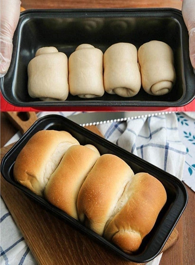 SCILLA Bread Loaf Pan | Aluminium Non-Stick Coated Baking-Tray | Bake Ware Loaf Pan (Set of 1 - Black) - Image 2
