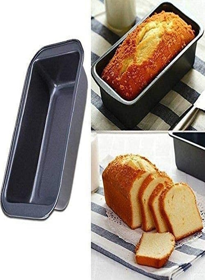 SCILLA Bread Loaf Pan | Aluminium Non-Stick Coated Baking-Tray | Bake Ware Loaf Pan (Set of 1 - Black) - Image 1