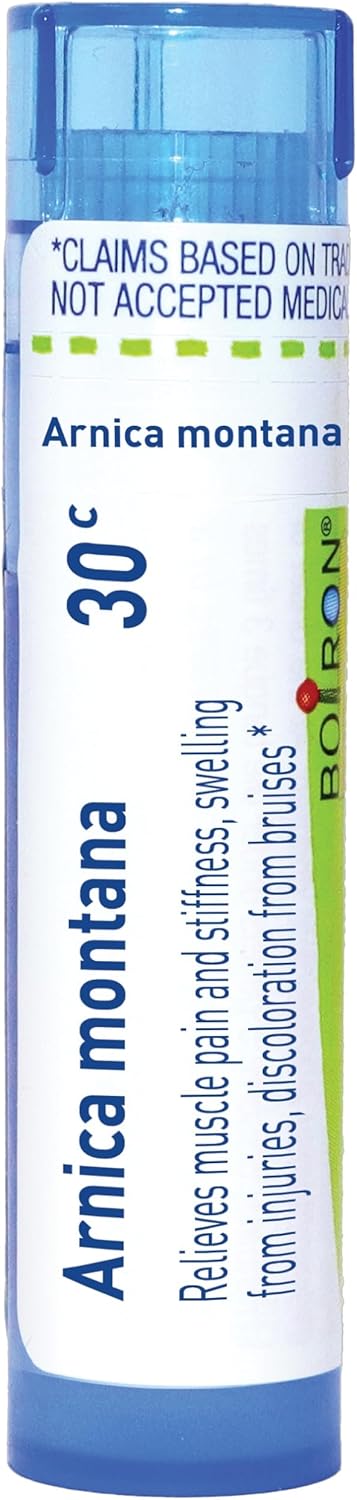 Boiron أرنيكا مونتانا 30C لآلام العضلات وتيبسها وتورمها من الإصابات والكدمات 80 حبة - Image 1