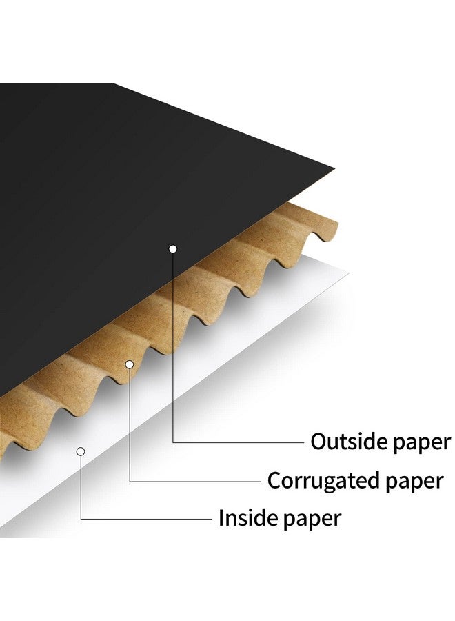 Spakon 50 Packs Shipping Boxes Cardboard Corrugated Mailer Boxes 6 x 4 x 1.6 Inches Packaging Boxes for Small Business Small Box Cardboard Carton Box Cute Box Mailers for Packaging Product (Black) - Image 5