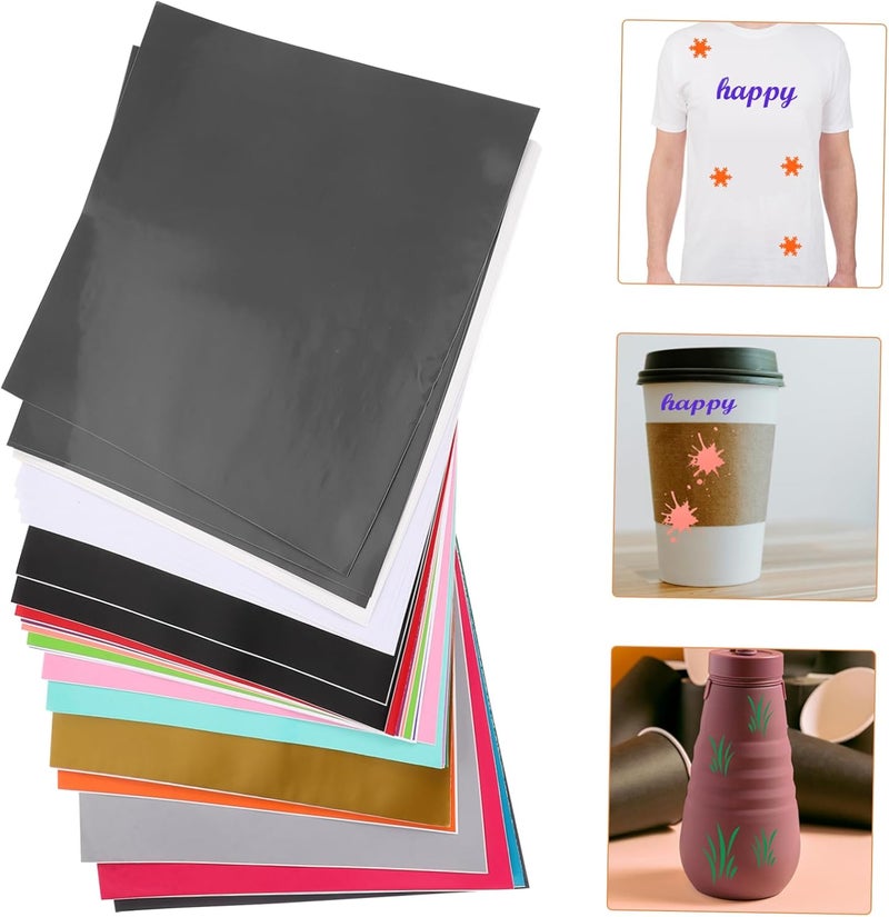 DOITOOL 36 Sheets DIY Sublimation Transfer Paper Printable Heat Transfer Paper for T Shirts Mugs and Fabrics Reliable Material for Photos Texts and Designs - Image 3