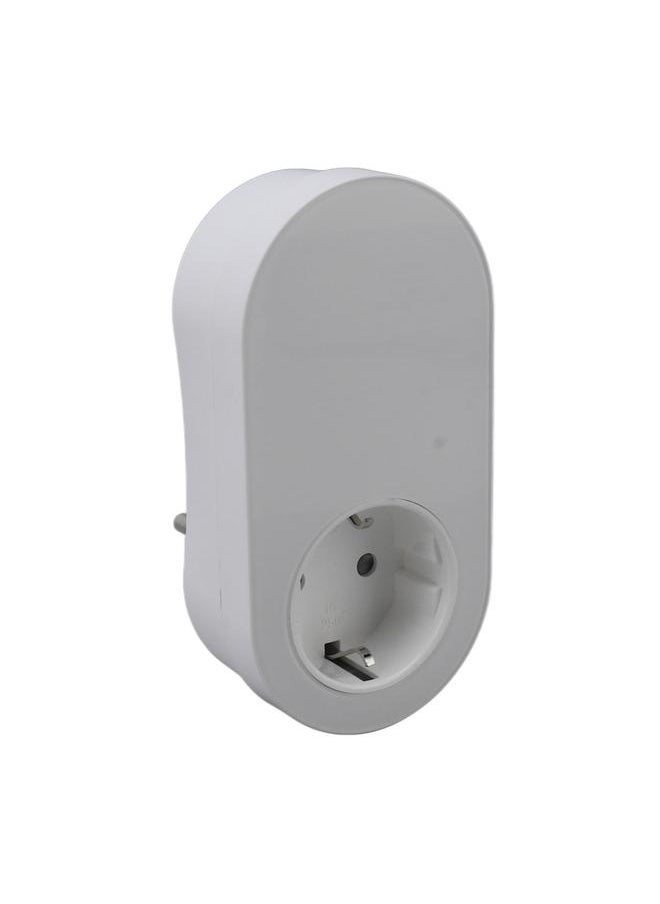 Thoraya - 16A Smart WiFi Thermostat Plug Outlet Automatic Adjustable Wireless Plug in Temperature Controller Socket for Home White - Image 1
