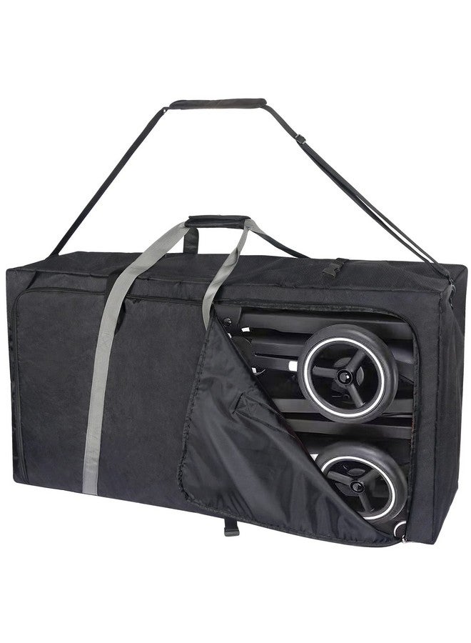 Hap Tim Stroller Travel Bag For Airplane Durable And Protective Carry Handles And Detachable Padded Shoulder Strap Large Storage Bag For Baby Travel Essentials Dark Grey (Stb2281) - Image 2