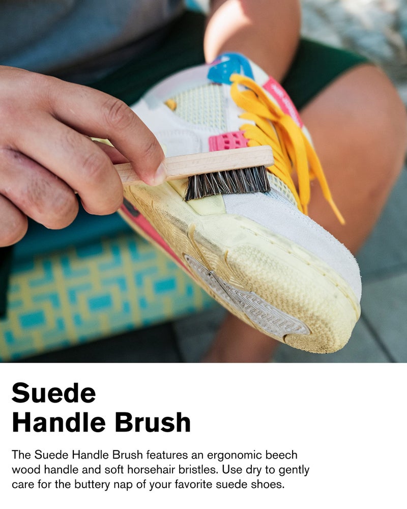 Jason Markk Suede Cleaning Kit, Shoe Cleaner, 2-Piece Set, Brush & Stain Eraser, Sneaker Care, Ideal for Footwear, Safe for Leather, Suede, Nubuck, Cotton, Knits - Image 4