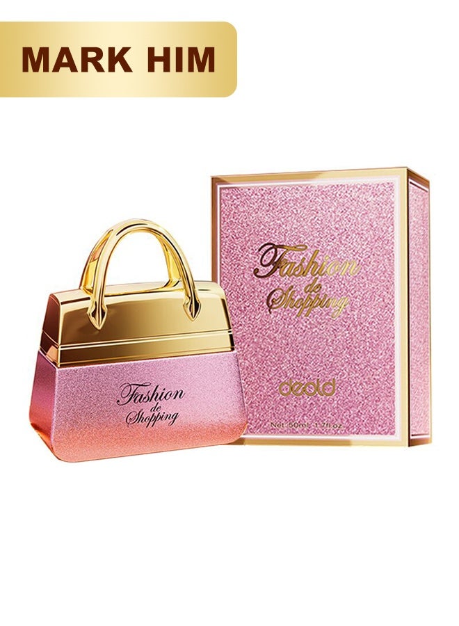 MARK HIM Women's Floral Woody Eau de Parfum 50ml, Jasmine Orange Flower Rose Linden Wood Indian Musk Perfume for Daily Wear, Layering & Special Occasions - Image 1