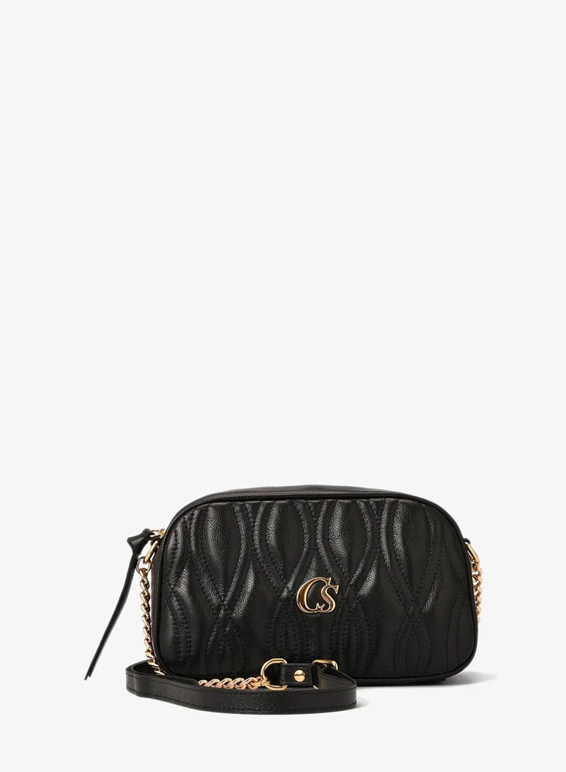 Carmen Steffens Quilted Bag Texture Black