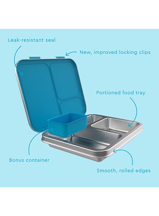 Bentgo Kids Stainless Steel Lunch Box - Dinosaur - Image 2